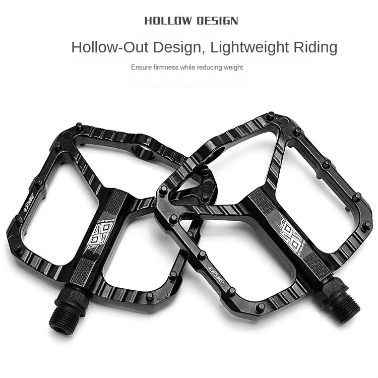 Педали ENLEE велосипедные широкая плоская форма ультралегкие из алюминиевого