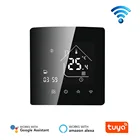 Tuya WiFi Zigbee X5 3A 16A 25A термостат, Электрический полводное Отоплениеводный газовый котел регулятор температуры