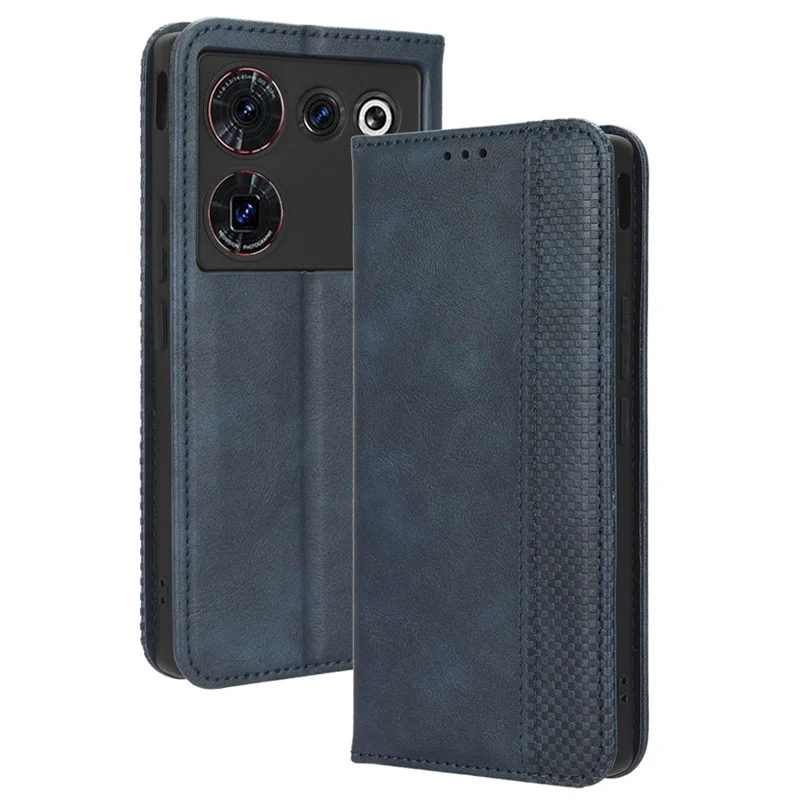 

For Nubia Z50 Ultra Dual Wallet Flip Style PU Leather Phone Cover For ZTE Nubia Z50 Ultra NX712J With Photo Frame