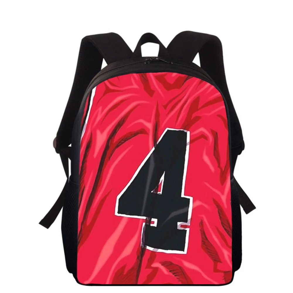 Slam Dunk Anime basketball 15” 3D Print Kids Backpack Primary School Bags for Boys Girls Back Pack Students School Book Bags