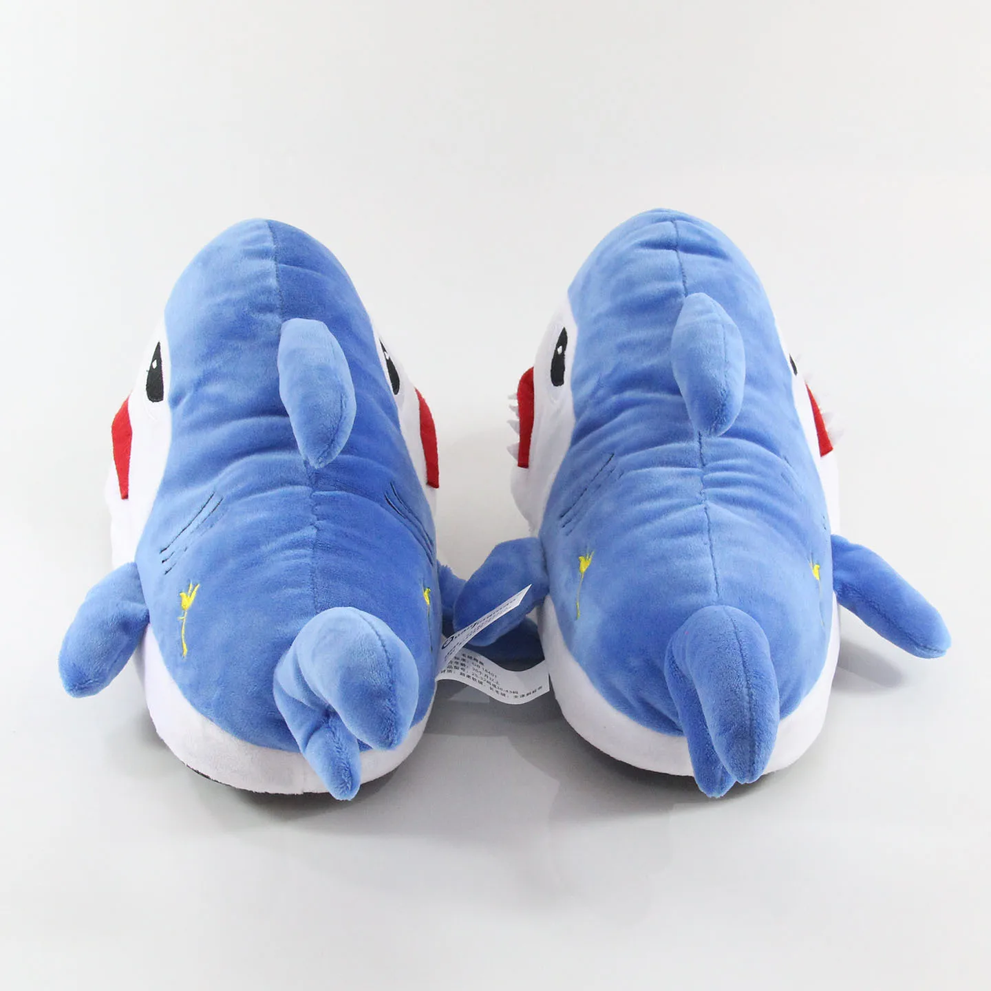 Fashion Plush Warm Slippers Women 2022 new Cartoon Shark Funny Shoes Girls Lovely Indoor Slippers Ladies Home Shoes