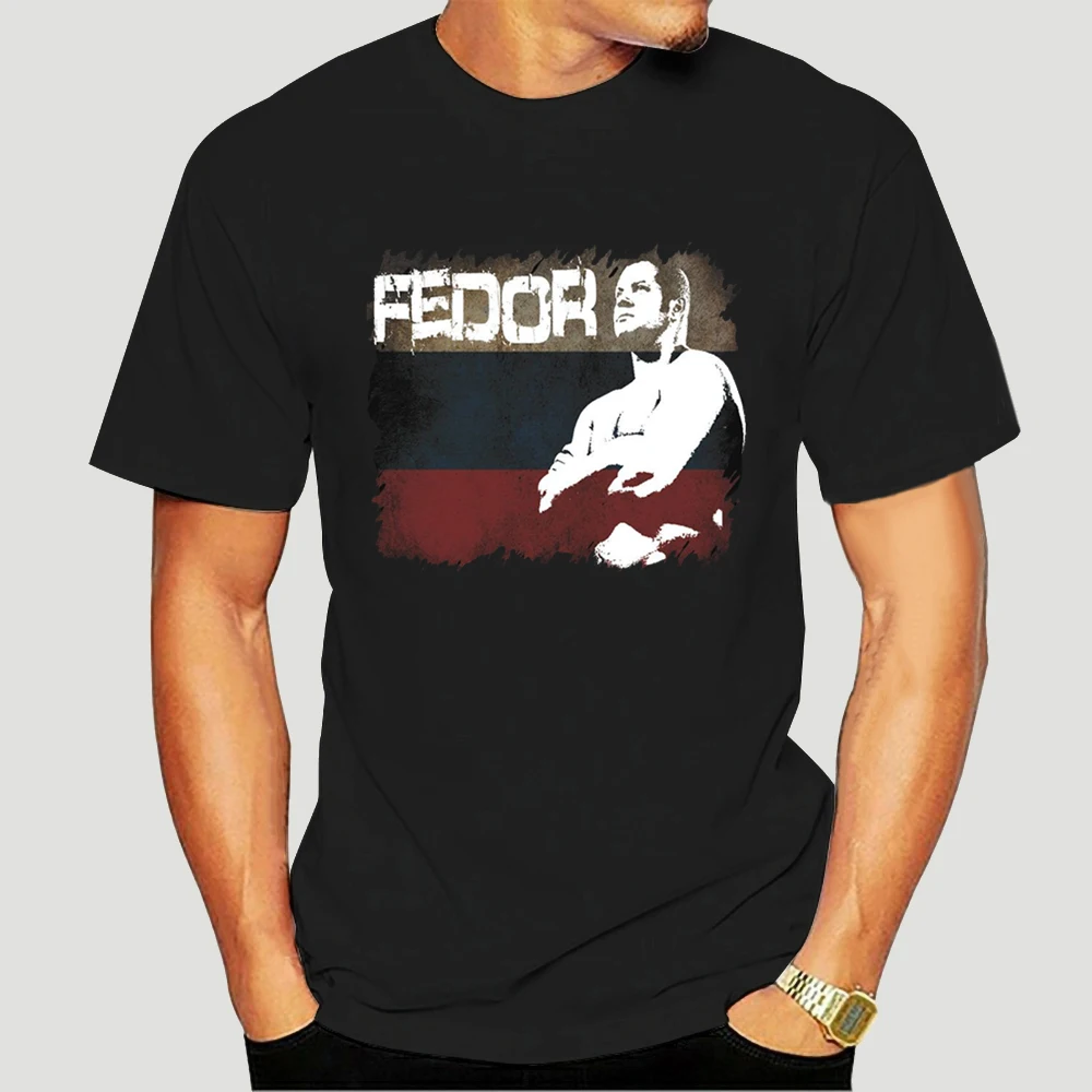 Мужская футболка с коротким рукавом новинка Федор эмелиаенко последний