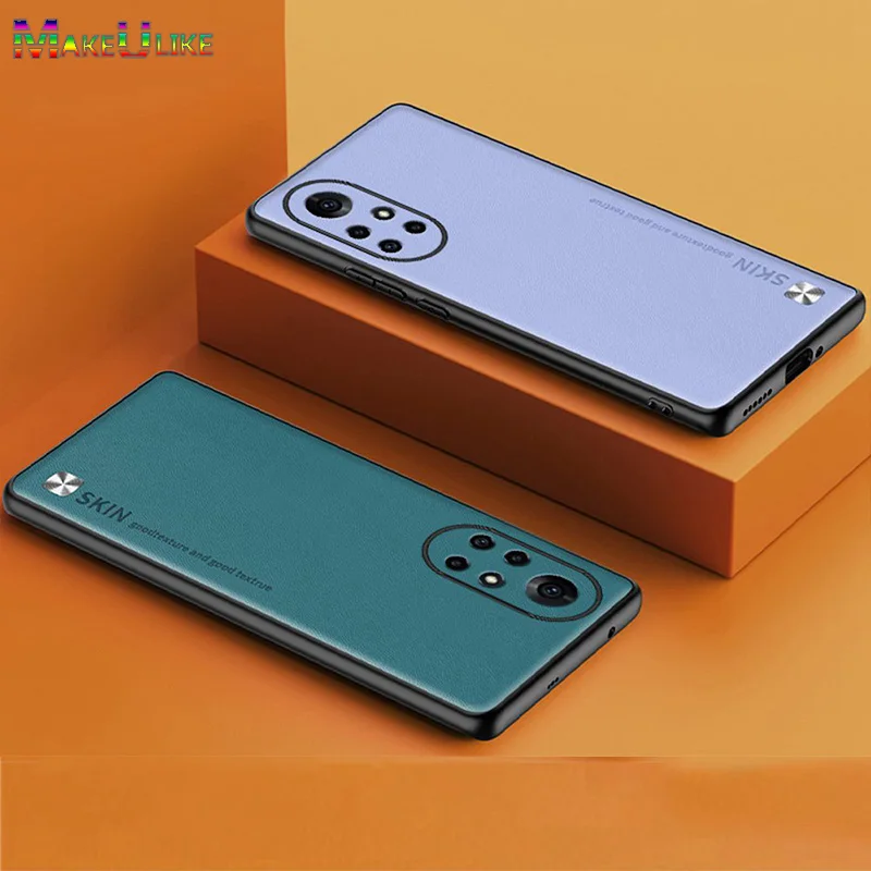 

Ultra Thin Leather Case for Huawei Nova 8 Pro Case Silicone Bumper Shockproof Cover for Huawei Nova 10 9 8 7 5 Pro 6 SE 5T Case