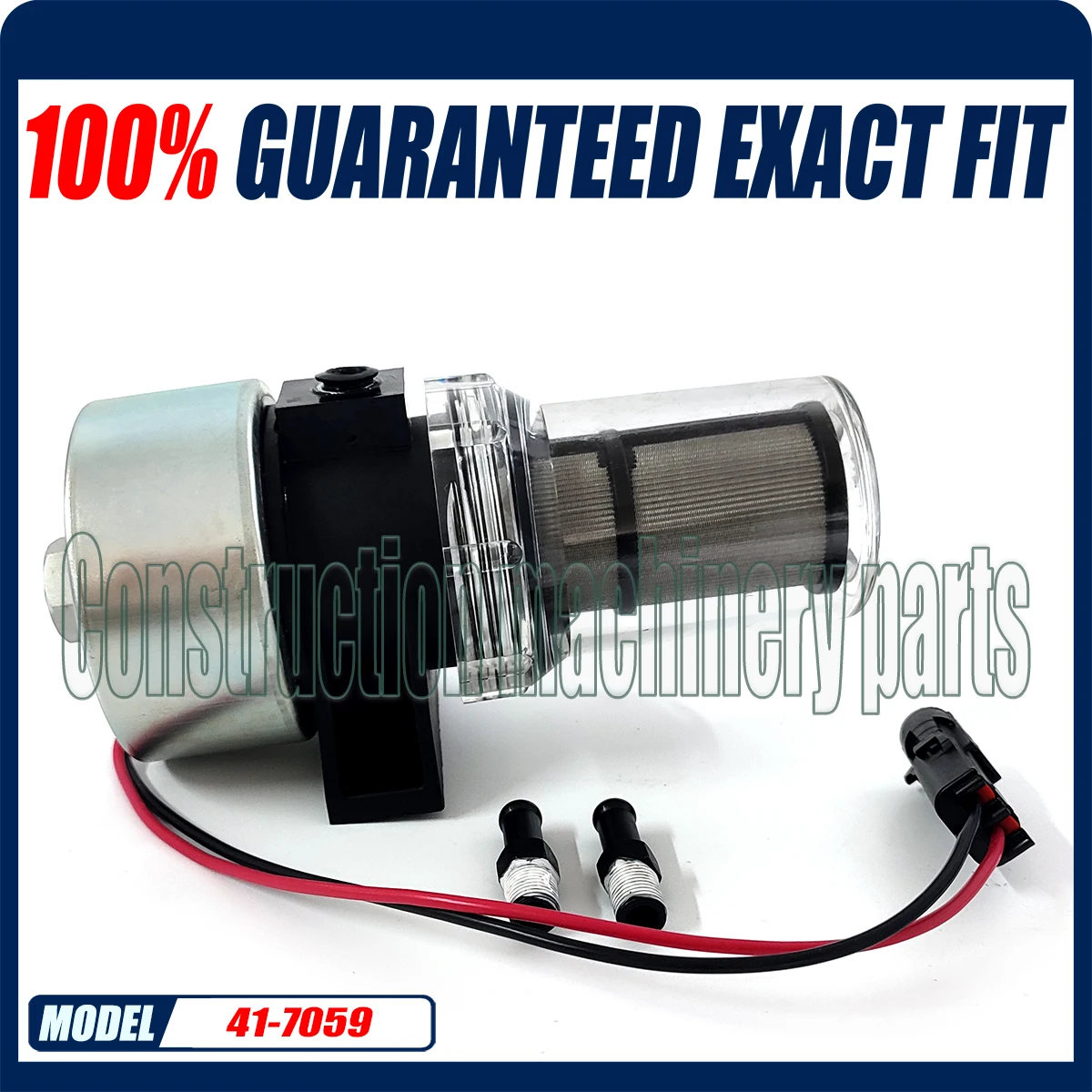 41-7059 417059 Электрический фильтр топливный насос для Thermo King MD/KD/RD/TS/URD/XDS/TD/LND Carrier