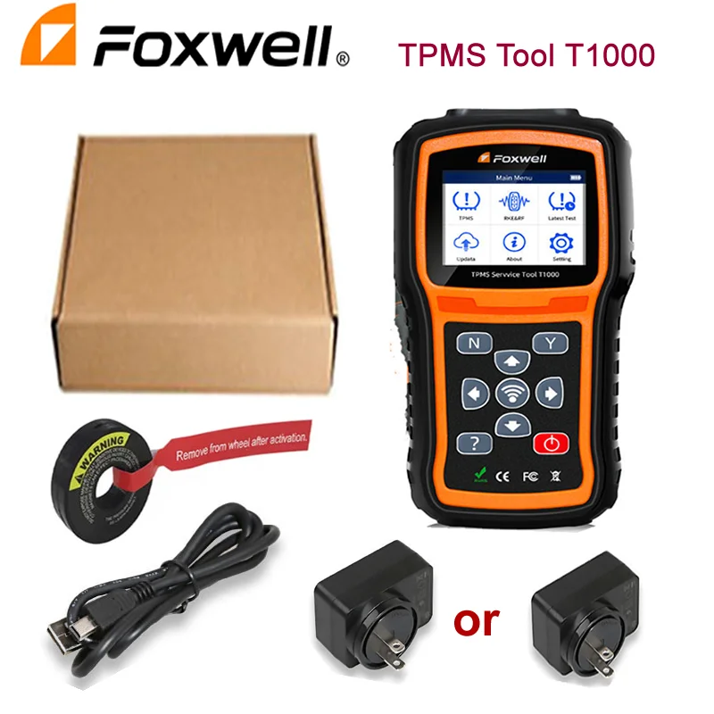 Foxwell T1000 TPMS Trigger магнитный инструмент TPM Sensor, бессрочные Бесплатные обновления, онлайн Замена Foxwell NT1001 Foxwell T1000 TPMS Trigger магнитный инструмент TPM Sensor, бессрочные Бесплатные обновления, онлайн Замена Foxwell NT1001