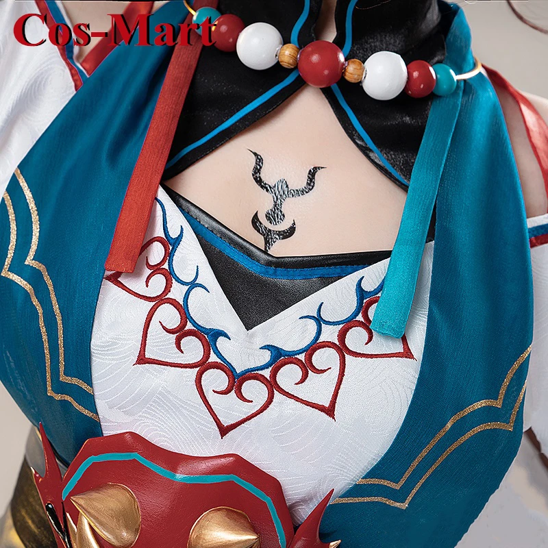 Cos-Mart Game Honkai: Star Rail Xueyi Косплей Костюм Милая изящная милая боевая форма Одежда для