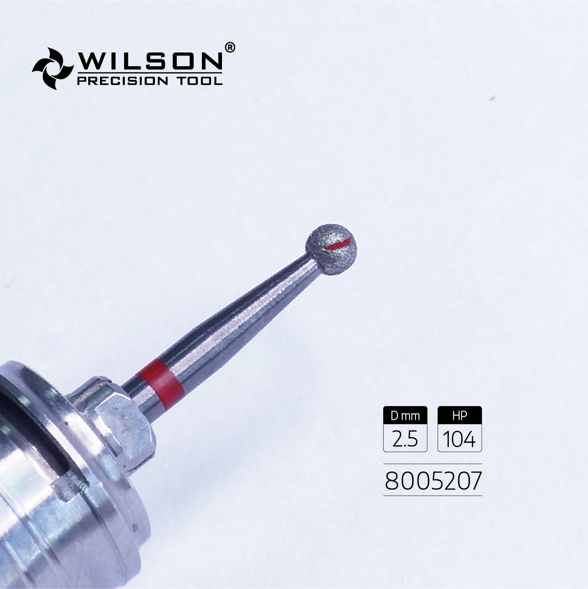 2.5mm Ball Shape 8005207 With Cooling Groove Multi-Functional Durable