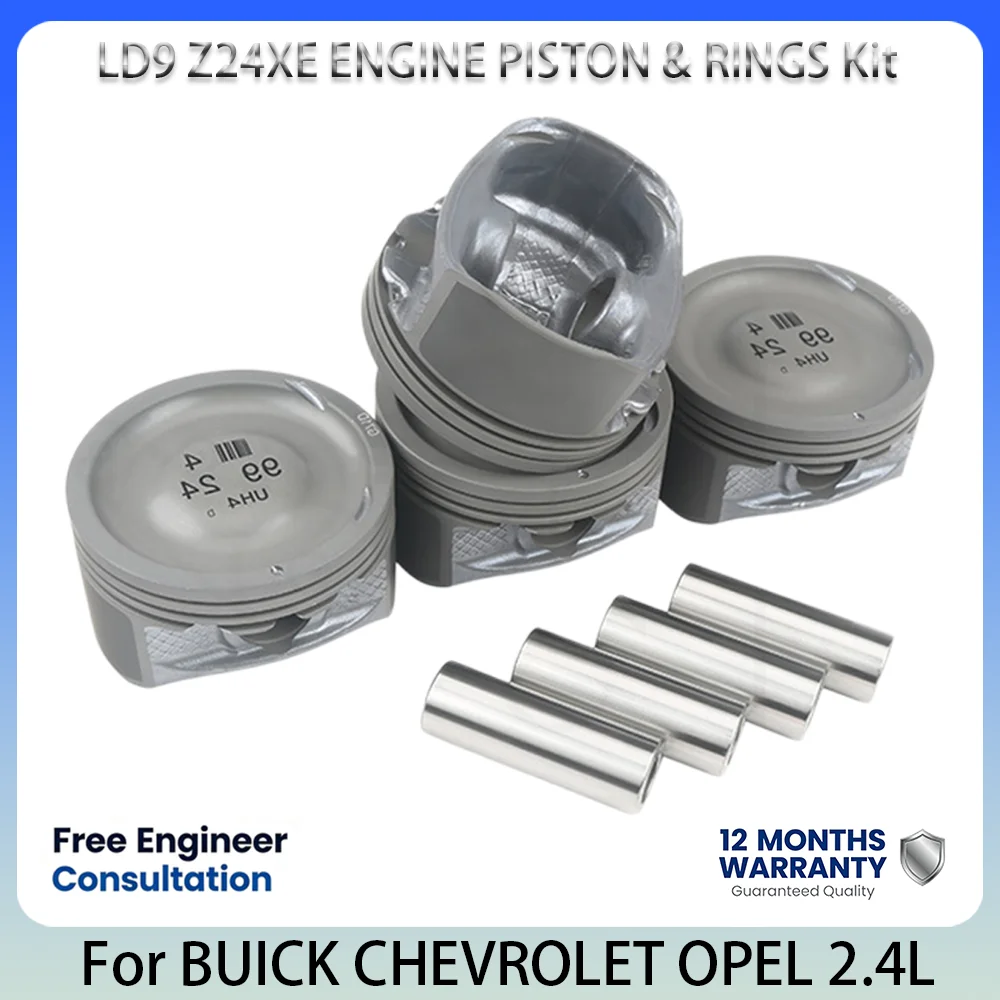 Фото Поршень двигателя LD9 Z24XE для BUICK CHEVROLET OPEL 2.4L L4 GAS 4804999 1994-2011 SKYLARK ALERO ANTARA PONTIAC GRAND №1