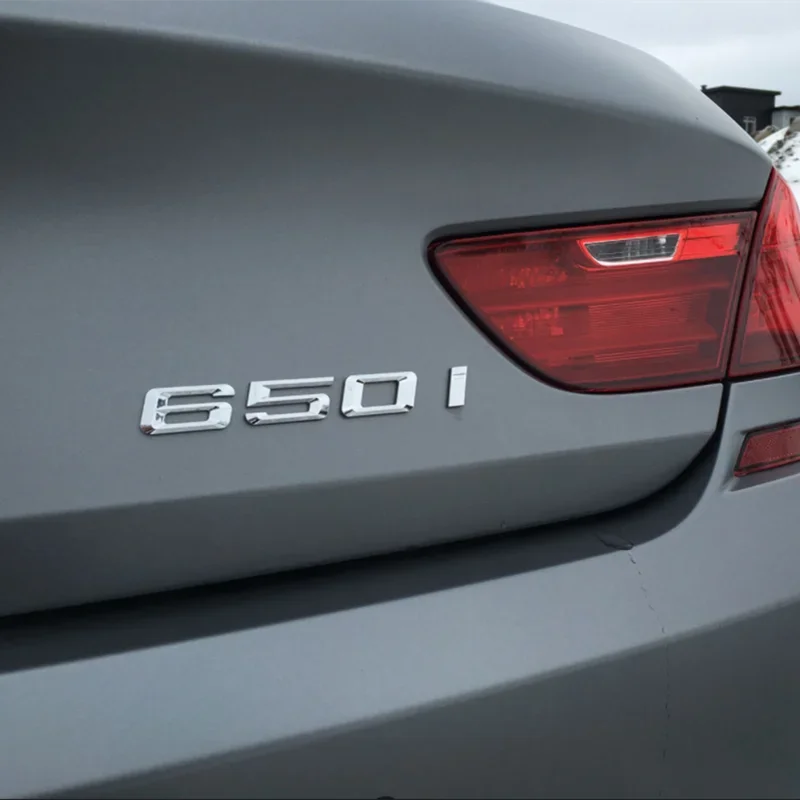 3D эмблема наклейка на автомобиль кузов декор багажника для BMW 630i 630d 635d 640i 640d 650i 660d