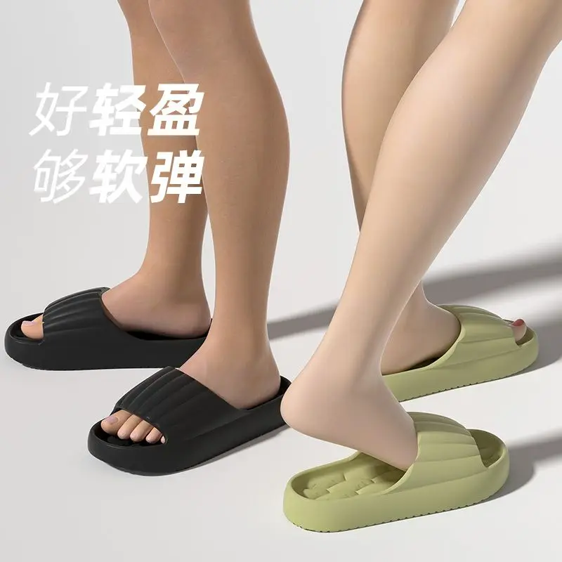 Женские шлепанцы из ЭВА на толстой подошве