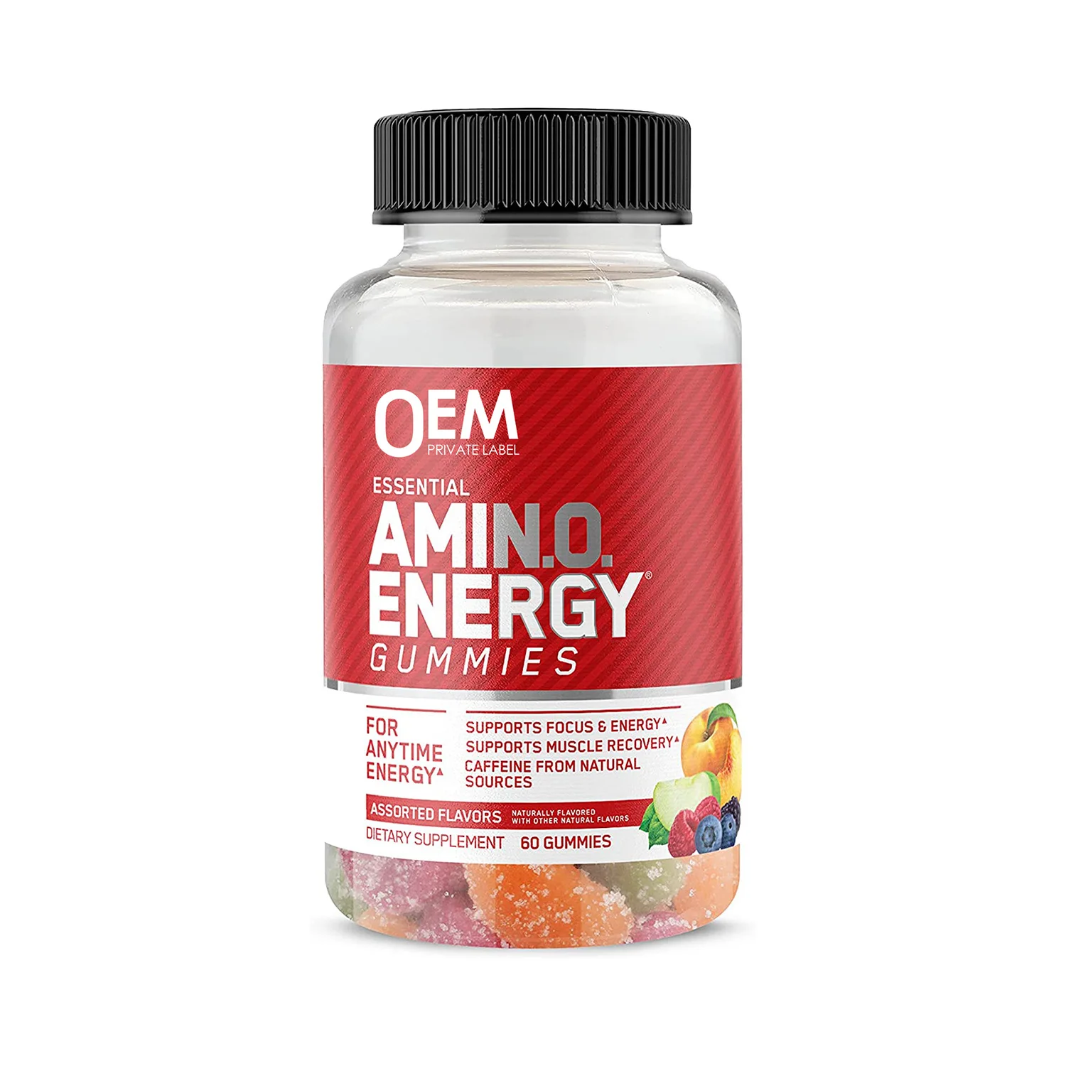 

1 bottle of pre workout Amino energy gummies enhances immunity enhances metabolism promotes protein digestion and absorption