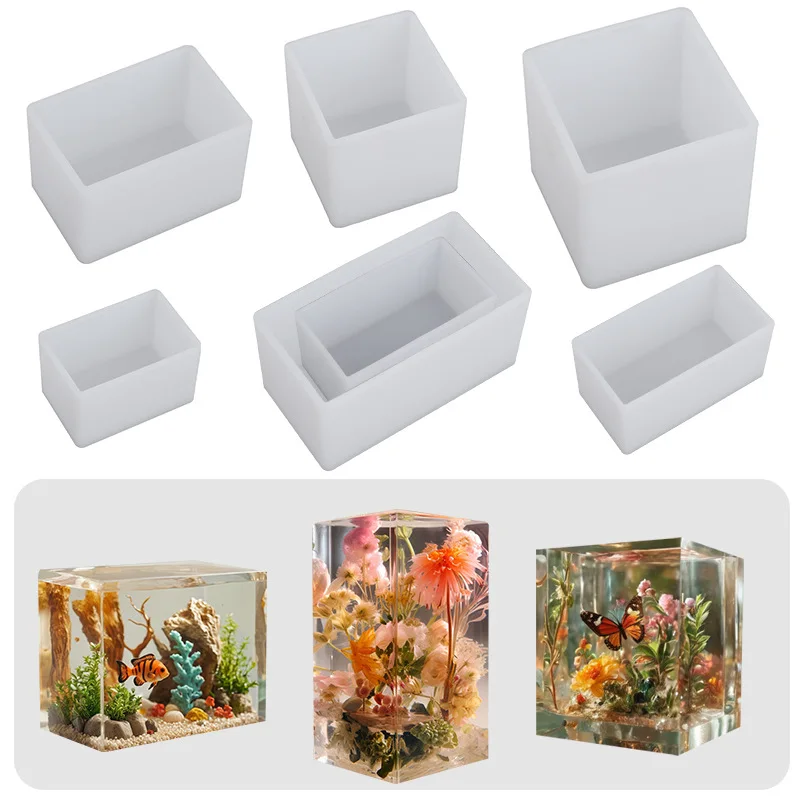 Силиконовая форма для эпоксидной смолы