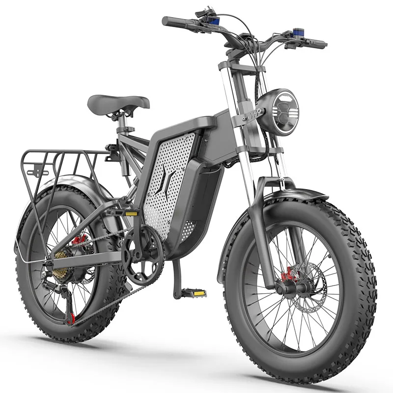 

EKX X20 Electric Bicycle 30AH 2000W 48V Adult Mountain Ebike 20 Inch Mountain Moped Men's Road Hydraulic Oil Brake Electric Bike