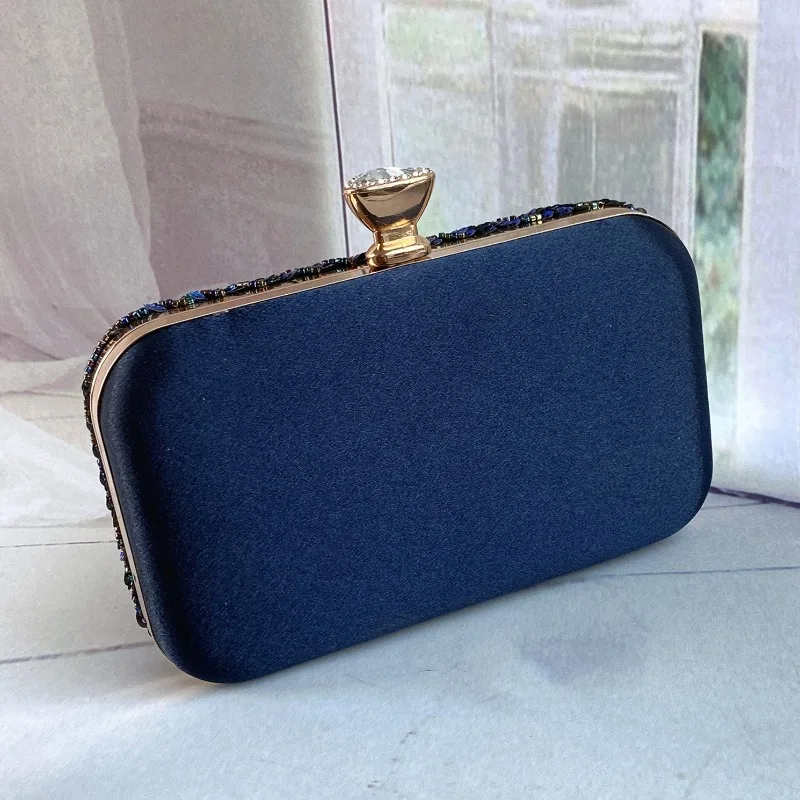 Вечерние сумки в стиле ретро женские сумки-клатчи с вышивкой бисером кошелек