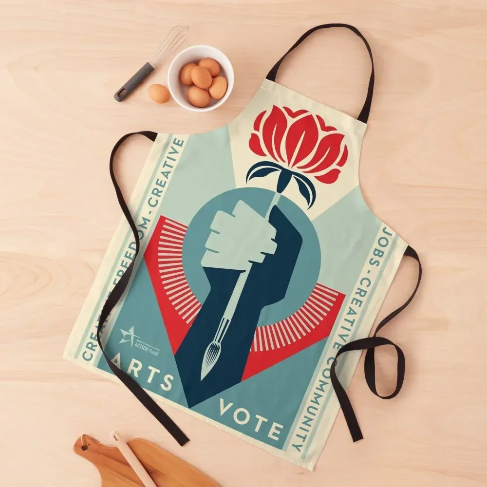 ArtsVote 2020 вертикальный фартук с логотипом водонепроницаемый кухонный для женщин и