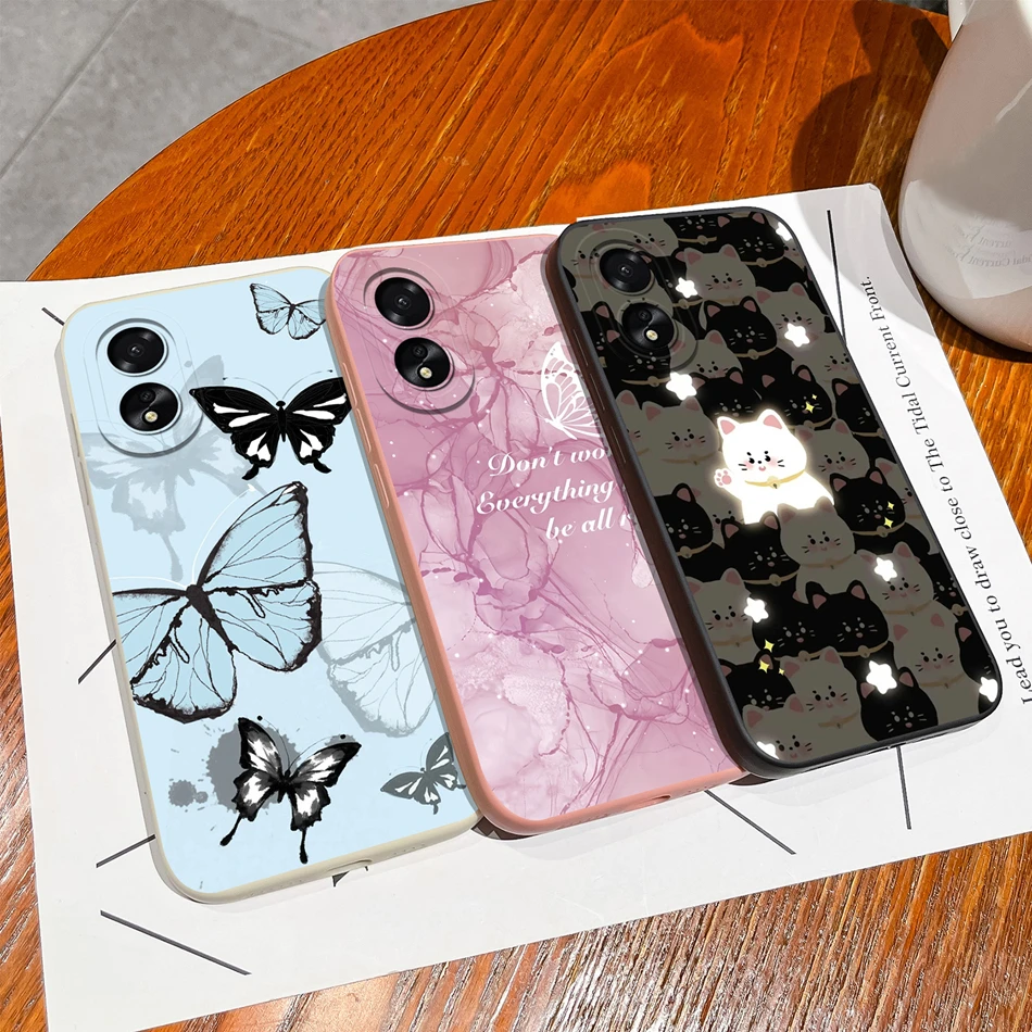 Чехол для Oppo A38 A18 4G кокосовое дерево A 38 OppoA18