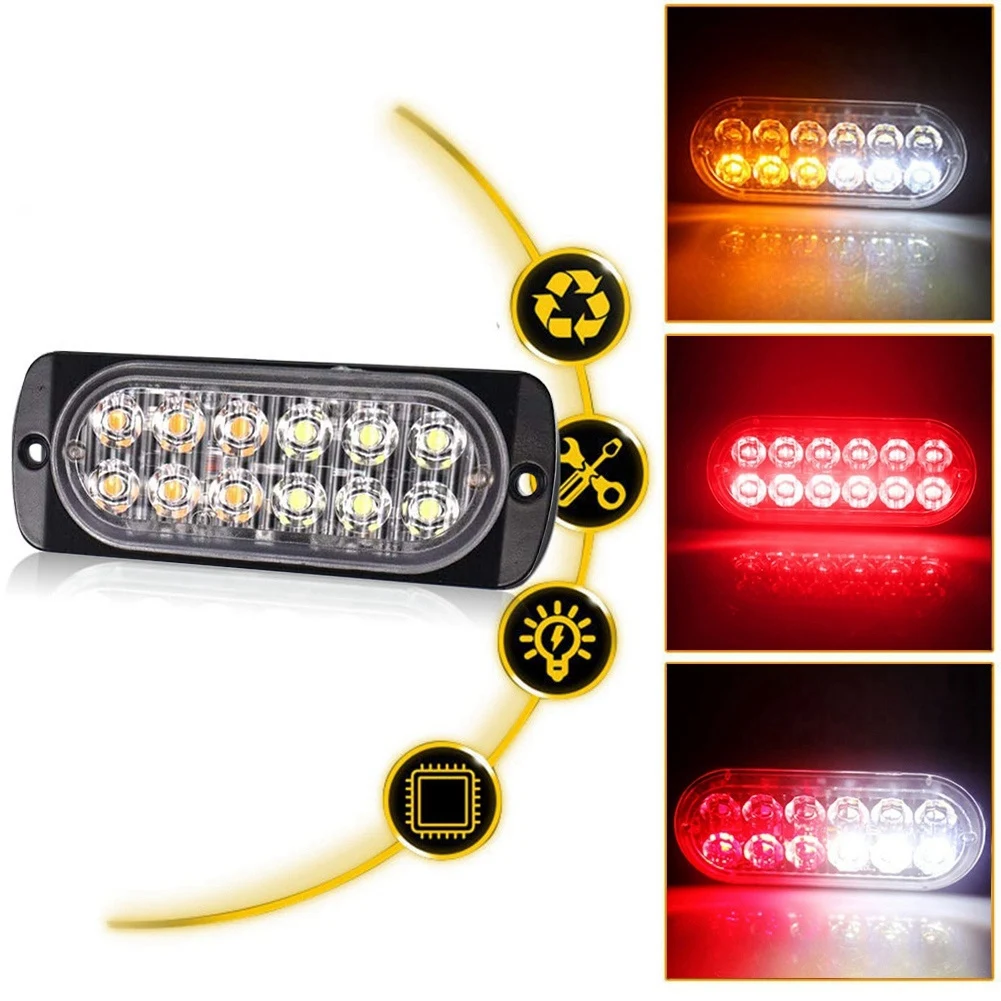 2 шт. стробоскоп Мерцающая решетка мигающая балка для грузовика автомобильная