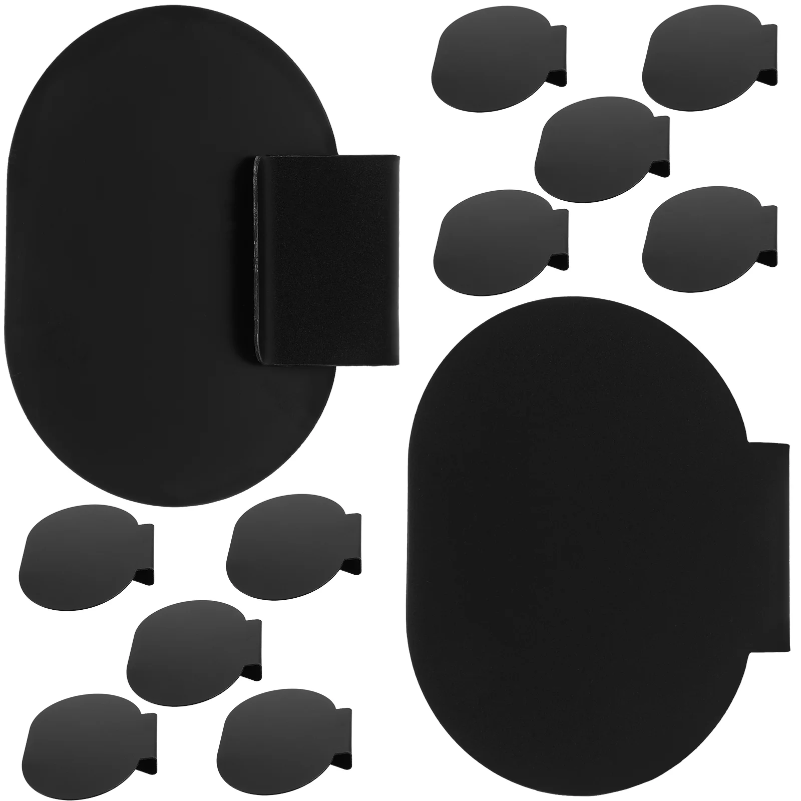 12 шт. держатель для этикеток этикетки досок объявлений корзина зажим на