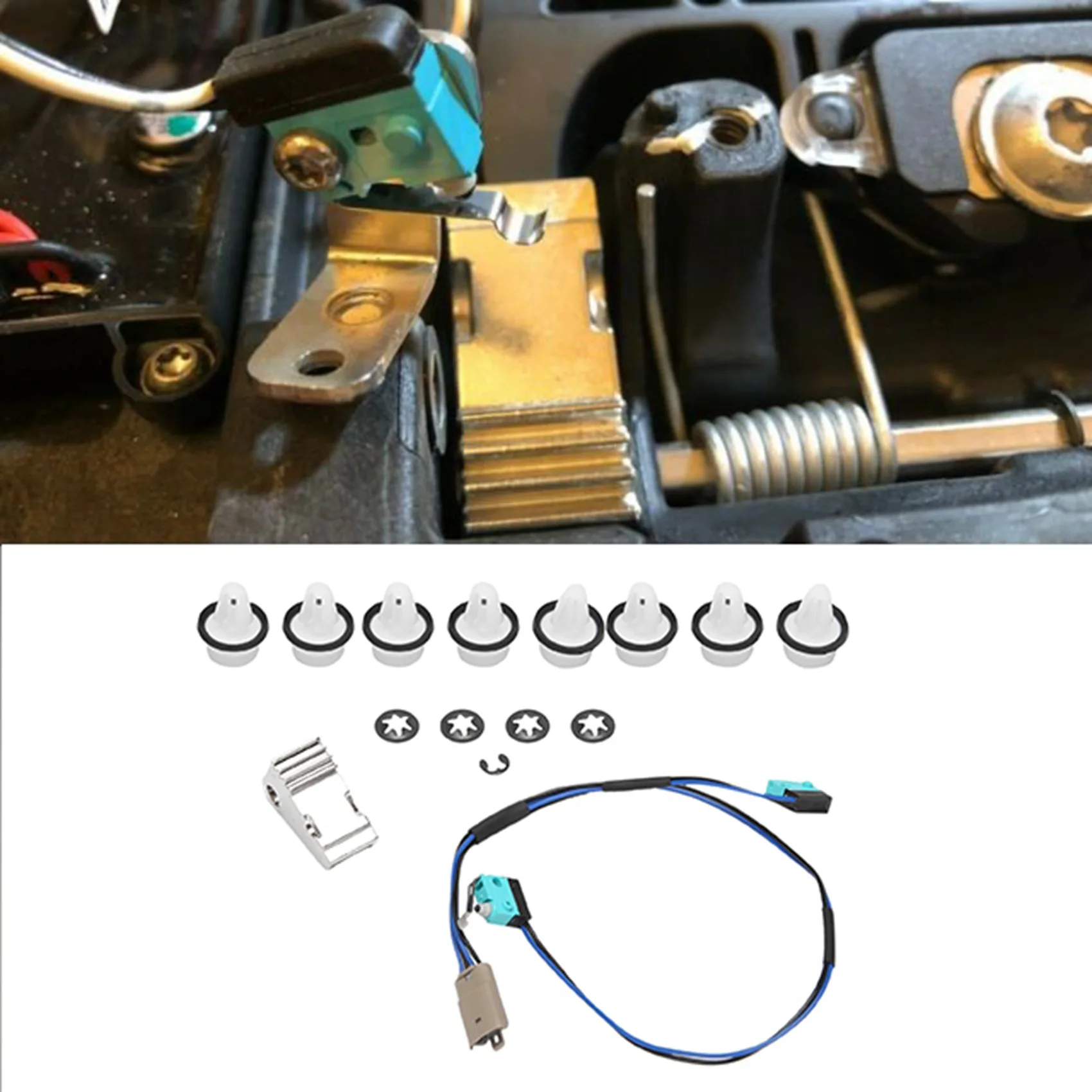 Модернизированная усиленная портупея для микровыключателя дверной ручки Tesla Model