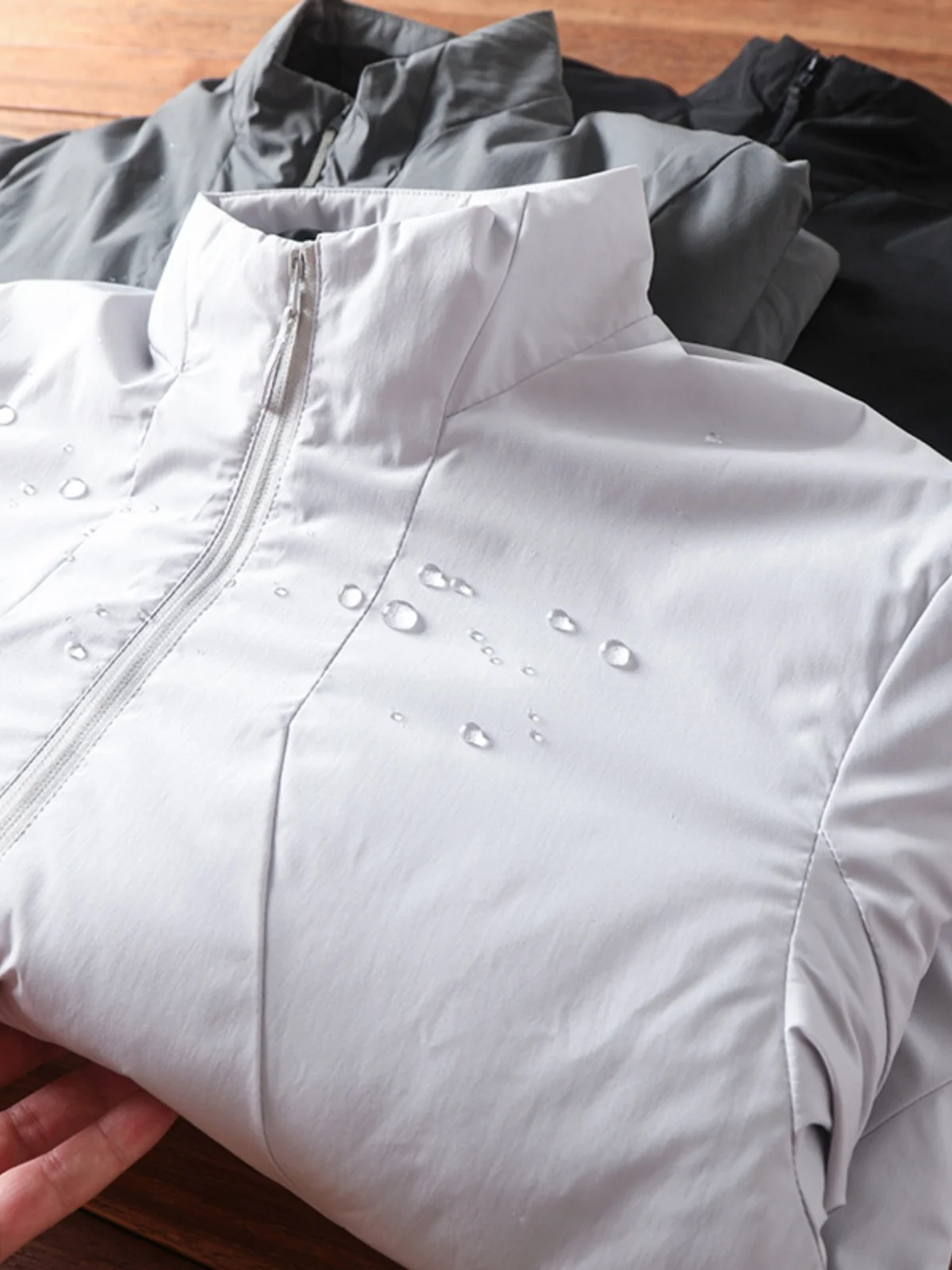 Bird Company Single Line down 3000 + Windproof Water Repellent Men's Outdoor Warm Stand Collar Cotton-Padded Coat Outerwear Tide