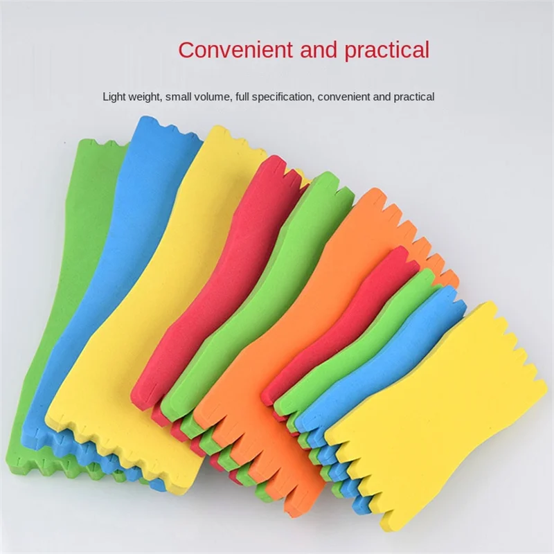 

10PCS Foam Fish Winding Storage Boards Line Fishing Lure Trace Wire Holders Carps Crucian plate hook EVA fishing tackle
