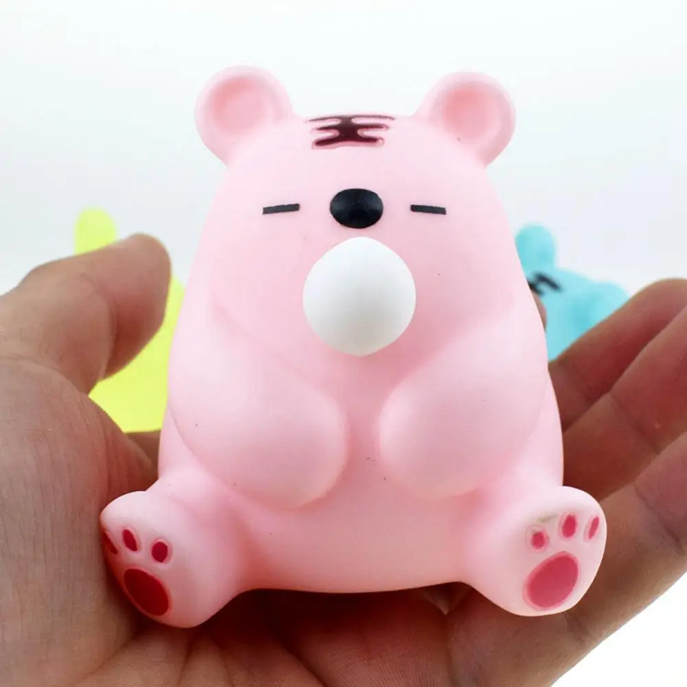 

Toy Anti-deform Random Color Decompression Toy Pinch Spit Bubble Tiger Fidget Sensory Stress Toy