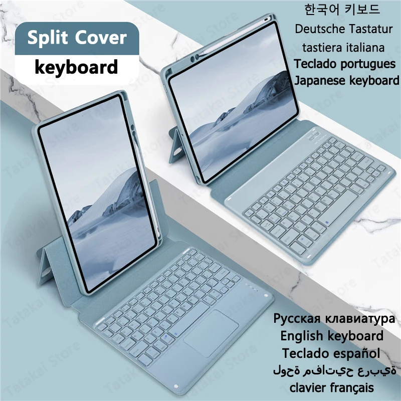 

Funda Keyboard for iPad Air 5 Keyboard Case for iPad Air 4 Teclado Cover for iPad Air 2022 Case 10.9 inch Air 4th 5th Generation