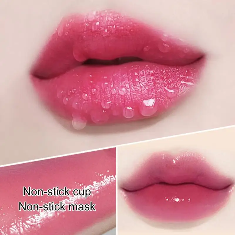 

Double Head Raincoat Lip Gloss Blue Witch Waterproof Matte Liquid Lipstick Waterproof Long Lasting Makeup