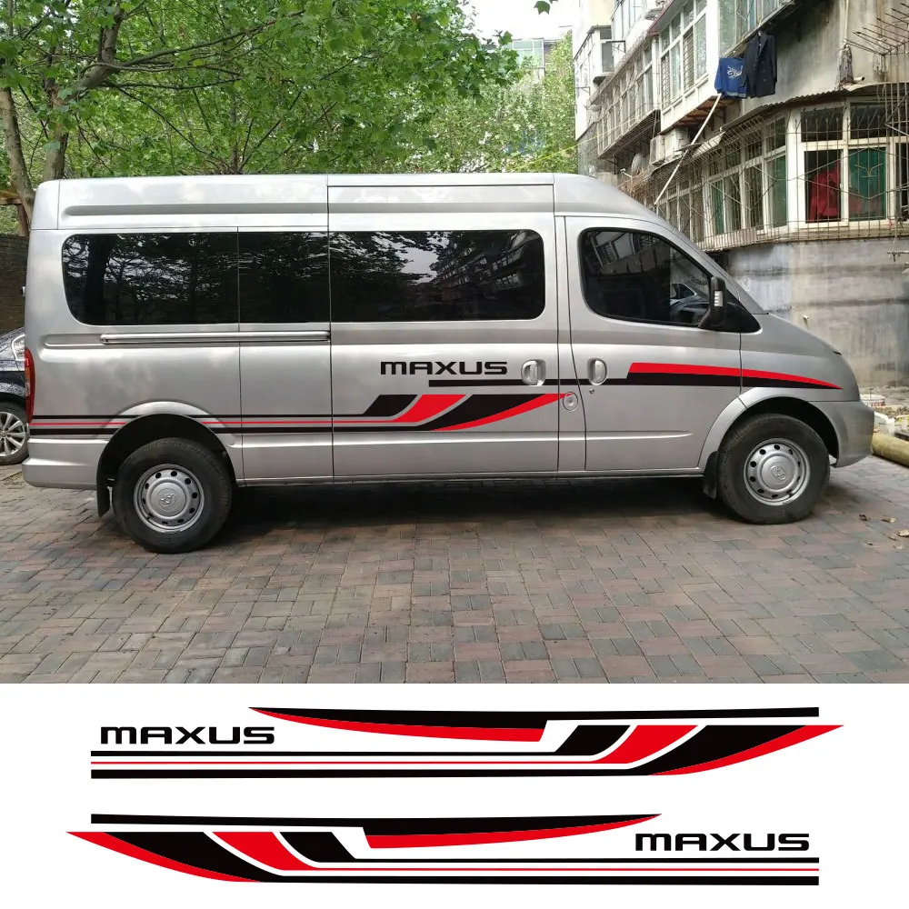 Наклейки на дверь автомобиля для Maxus V80 виниловые украшения грузового фургона