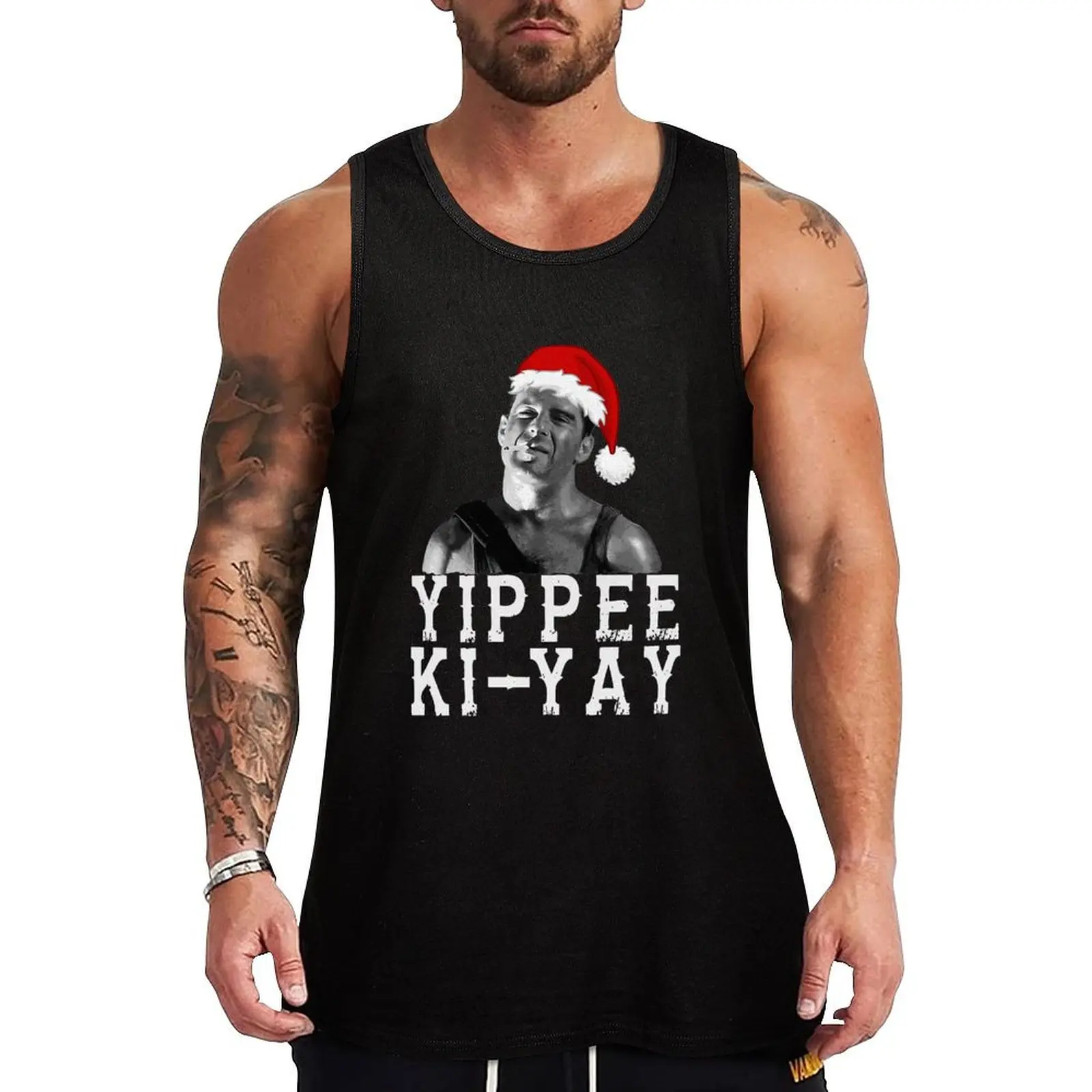 Die Hard - YIPPEE KI YAY Original Fan Art Классическая майка летние мужские топы рубашки без
