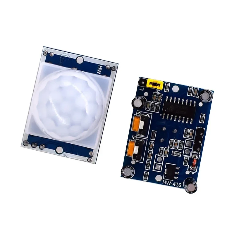 Регулируемый ИК-пироэлектрический инфракрасный модуль датчика движения для