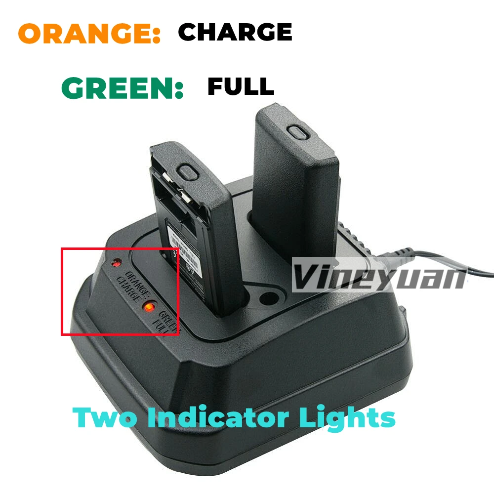 FTN6575A FTN6575B Dual Pocket Desktop Li-ion Battery Charger For MOTOROLA TETRA Radios MTP850 MTP850S CEP400 MTP830S MTP800