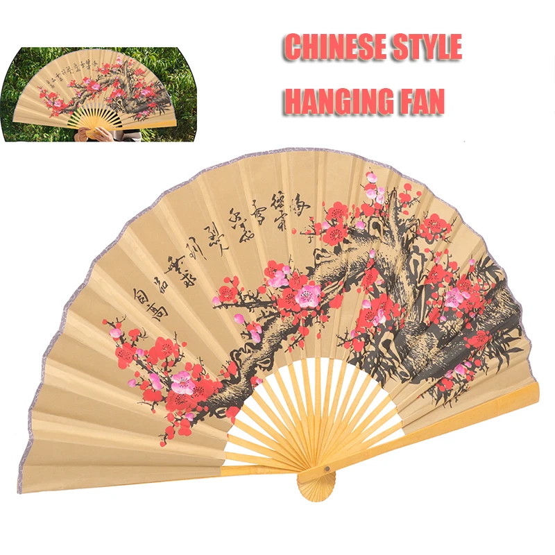 Декоративный веер в китайском стиле