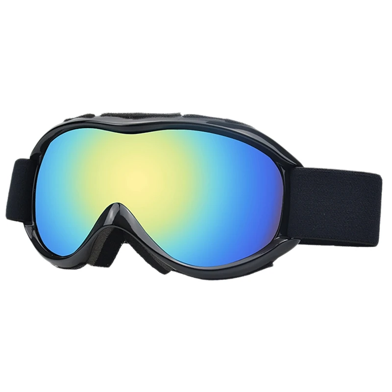 

Adult Snowboard Ski Goggles Anti-Fog UV400 Skiing Sunglasses Plated Motocross Glasses For Men Women