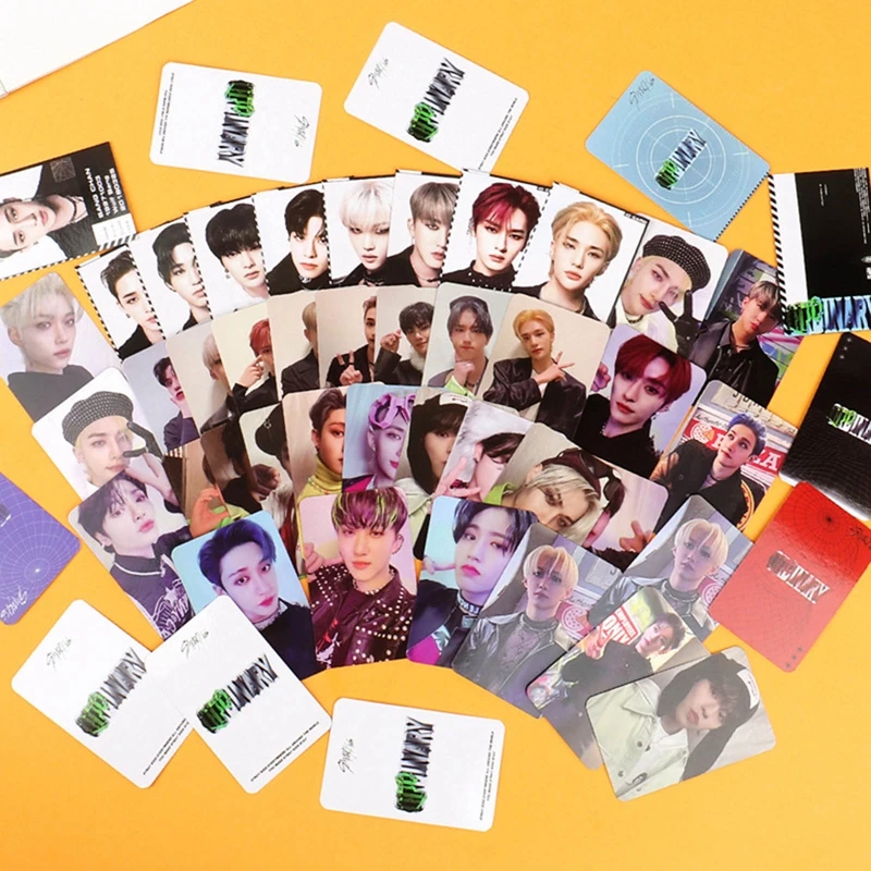 

8PCS/Set KPOP Stray Kids New Album ODDINARY Photo Cards HD Printed HAN HYUNJIN Photocards Lomo Card For Fans Collection Postcard