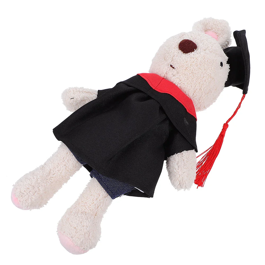 

Creative Graduation Doll Party Decor Prop Rabbit Shape Graduation Design Doll
