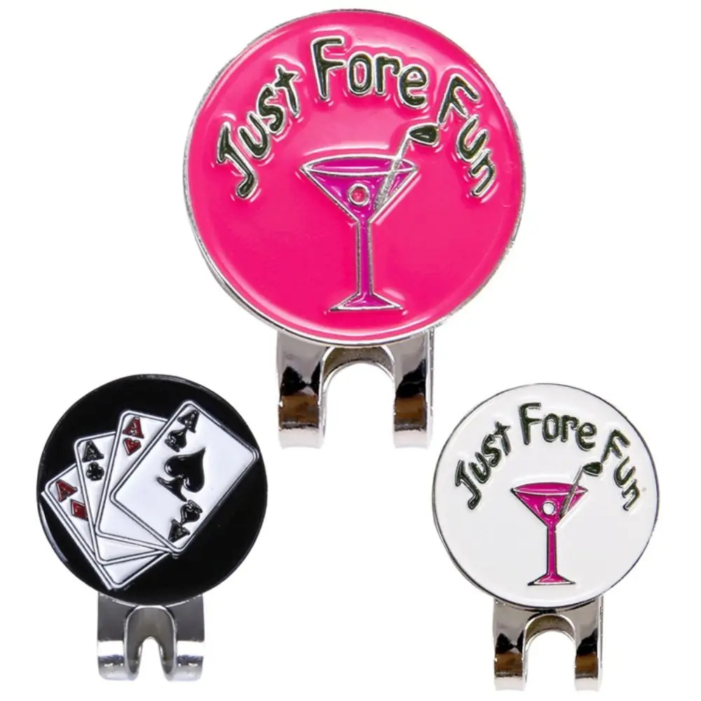Marker Ball Coin Mark Golf Cap Clip Golf Hat Clip