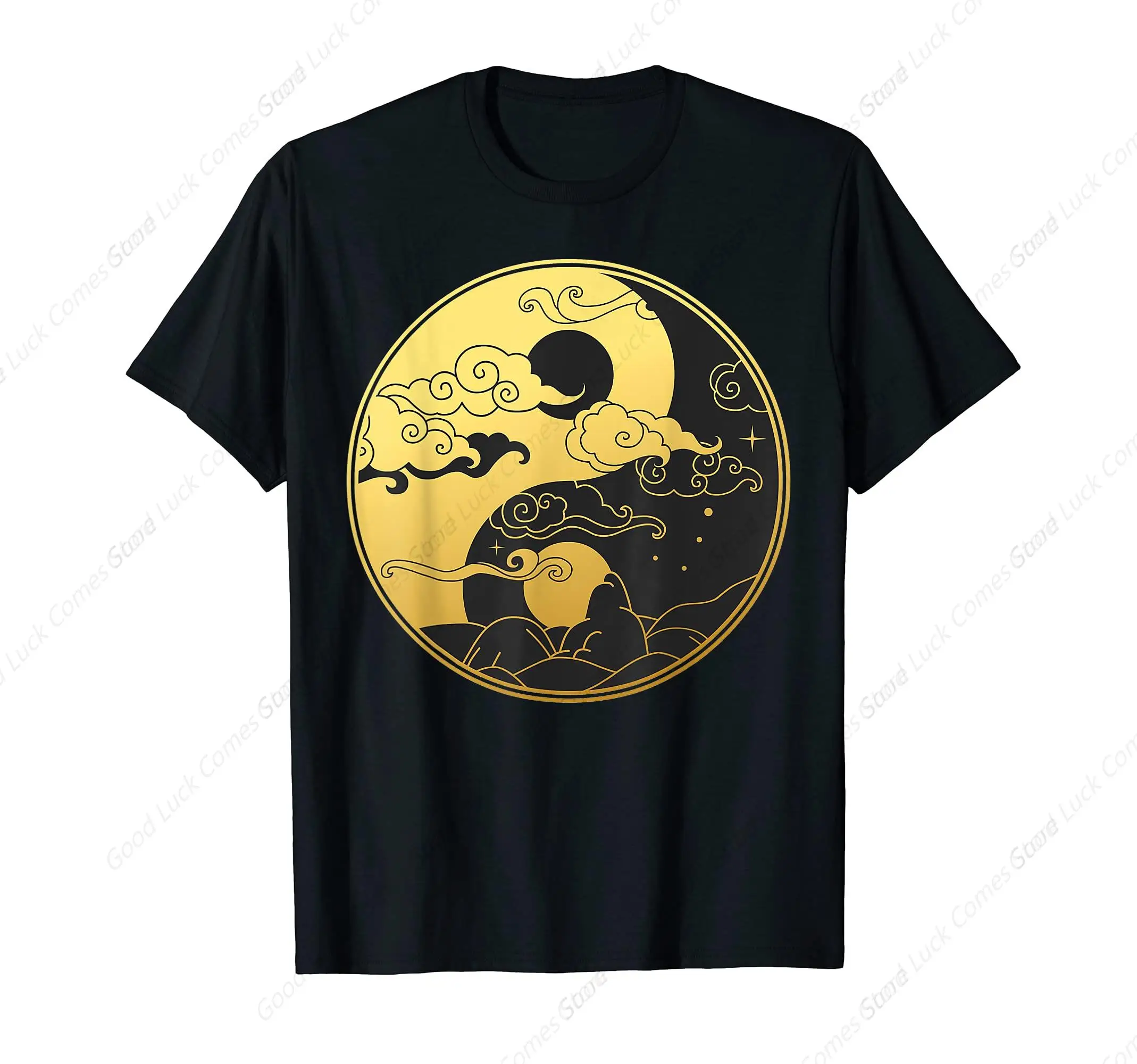 Футболка Tai Chi Bagua Fuxi Yin Yang мужская повседневная футболка в уличном стиле