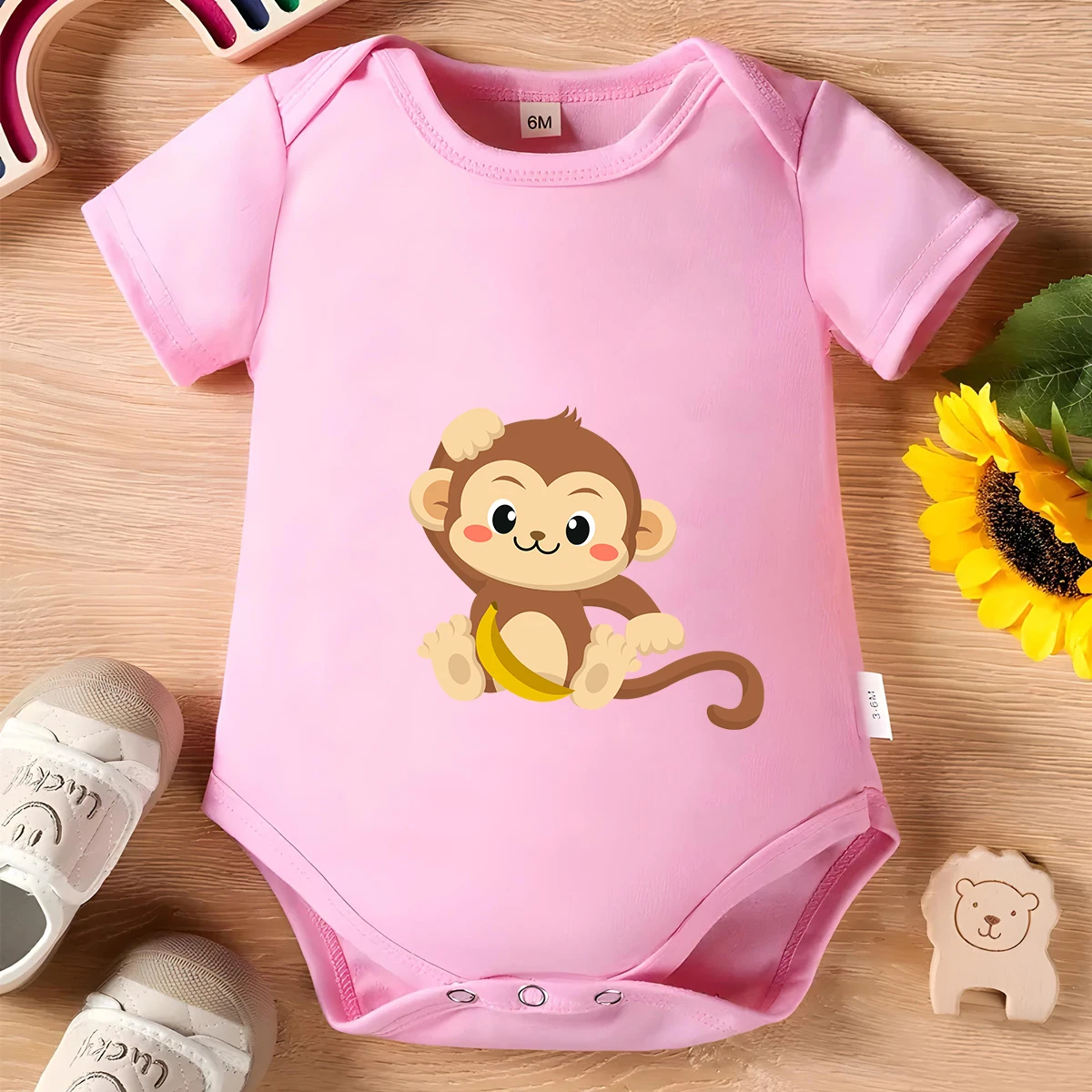 Комбинезон для младенцев от 0 до 12 месяцев из 100% хлопка