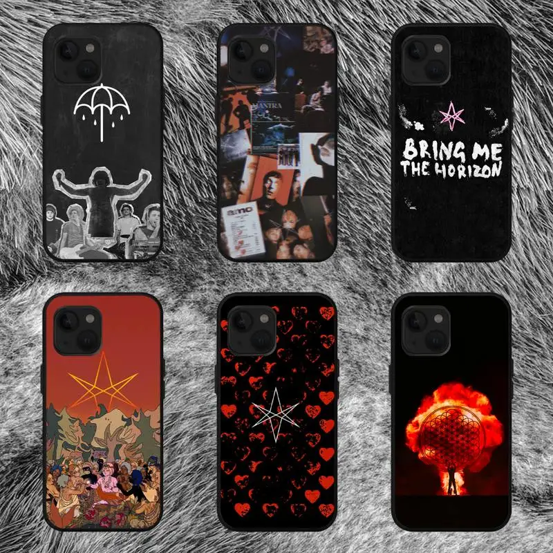 

Bring Me The H-Horizons BMTH Phone Case For iPhone 11 12 Mini 13 14 Pro XS Max X 8 7 6s Plus SE XR Shell