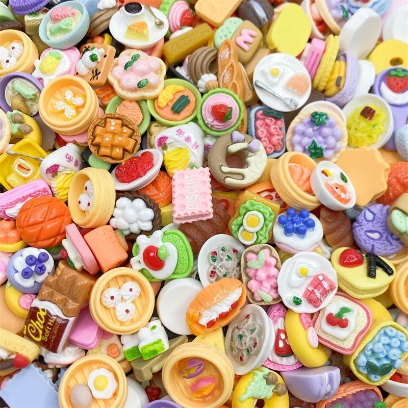 Фото Мини-сюрприз, слепая сумка, креативное украшение, кухонные аксессуары, модель еды из смолы, детская праздничная игрушка, слепая коробка, подарок, отправлено случайным образом №2