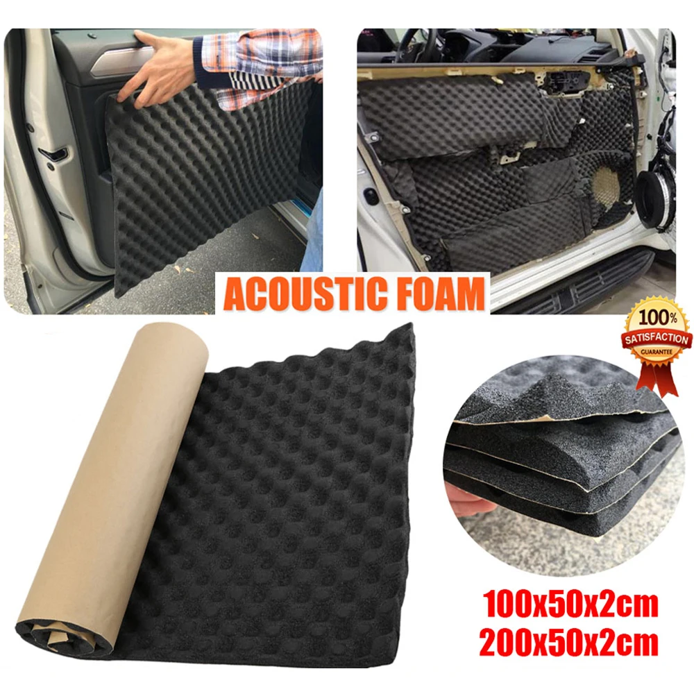 

Noise Insulation Foam For Cars Auto Sound Deadening Cotton Car Soundproof Cotton Acoustic Sound Deadening Heat Insulation Foam