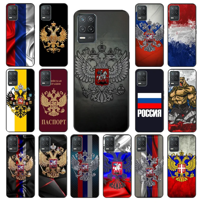

Russia Flags Emblem PhoneCase for OPPO Realme GT 2 Pro X2 Pro XT C25S 8 7 6 Pro 6i Realme GT Master C3 C21 C21Y C11 X3 SuperZoom