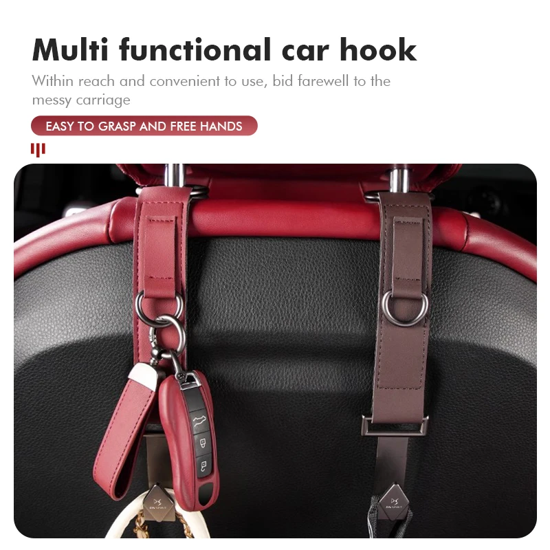 Автомобильная искусственная вешалка прочный крючок для хранения на заднем