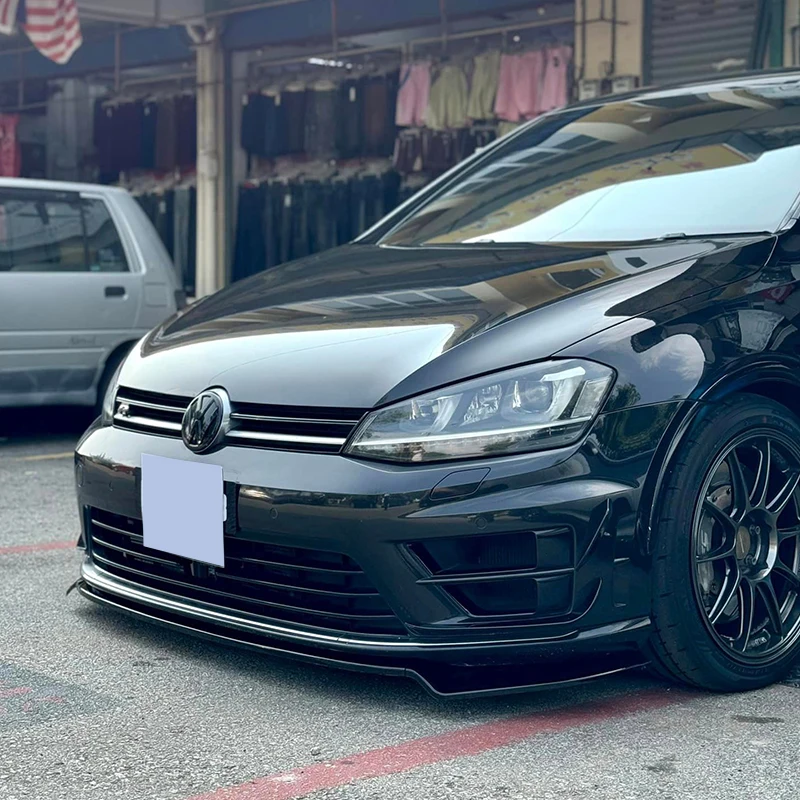 MAXTON Stylespoiler колпачок для Volkswagen Golf Mk7 R-line 2012-2017 автомобильный передний бампер губа