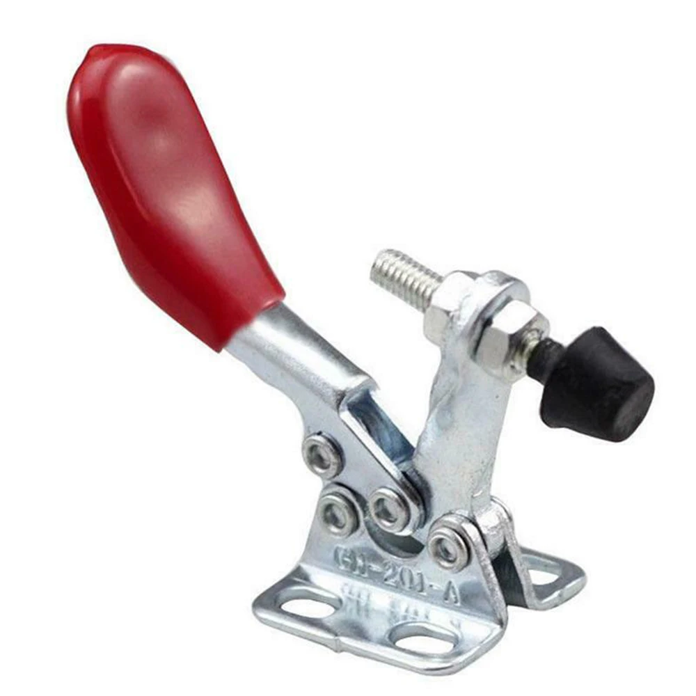 

10Pcs Red Toggle Clamp GH-201A Quick Release Hand Tools Clamps Horizontal Clip Set 80mm Home & Garden Tools