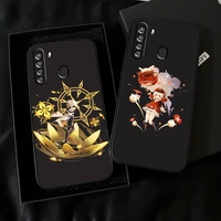 genshin impact project game phone case for samsung galaxy s20 s20fe s20 ulitra s21 s21fe s21 plus s21 ultra carcasa soft back