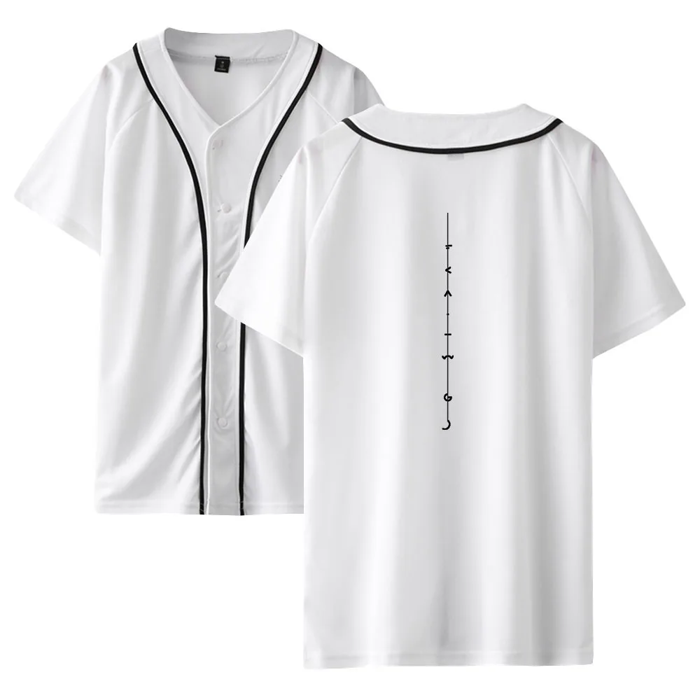 Футболка BSLNXNMA женская с коротким рукавом бейсбольная рубашка в стиле Харадзюку
