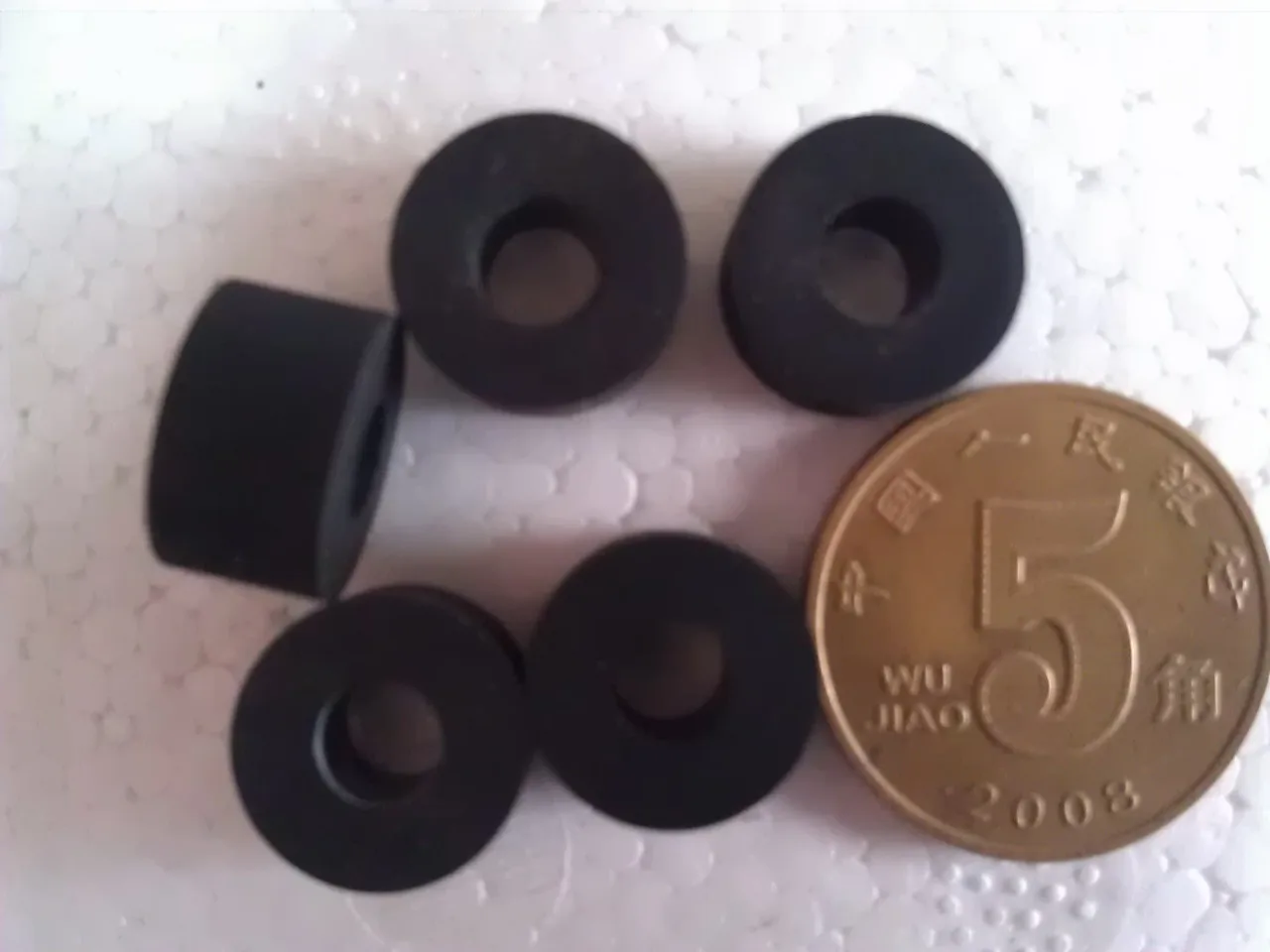 5pcs 13*6*5mm for Sharp 700/777/800 Stereo Pinch Roller Cassette Deck Pinch Roller Audio Press Belt Pulley Audio Tape Recorder