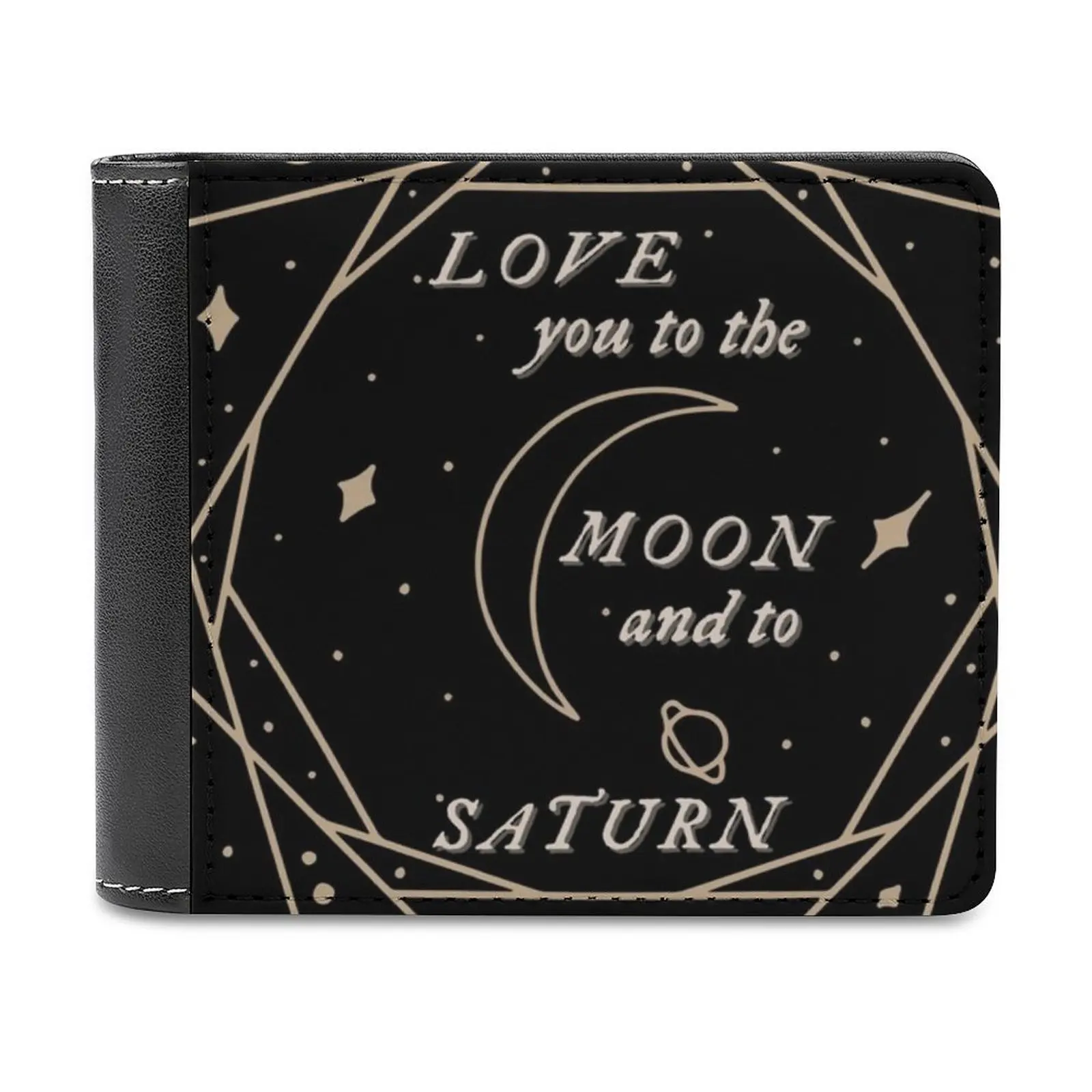 

Фольклорные тексты семи песен «Love You To The Moon», новый модный мужской бумажник из искусственной кожи, женские кошельки, персонализированные бу...
